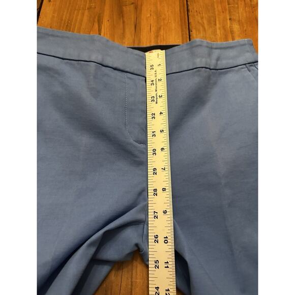 Boden Pants Women’s Size 2 Blue Solid Pockets Career Coastal Slacks Trousers - Picture 9 of 15